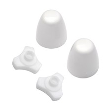American Standard 7381148-200.0200A Bolt Cap Kit, EZ Install White