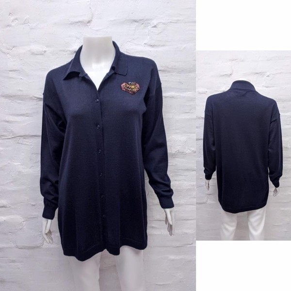 Women Falconeri Sweater Navy Cashmere 36
