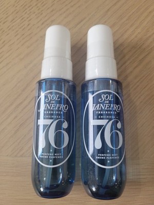 2 Sol de Janeiro Cheirosa 76 Hair & Body Perfume Mist. 1 Oz Each. Travel Size