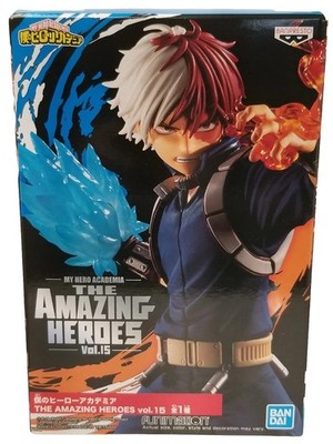 Banpresto My Hero Academia The Amazing Heroes Vol 15 Shoto Todoroki Figure New 