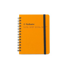 Delfonics Rollbahn Spiral Classic Notebooks: 4-1/2 in. x 5-1/2 in. Yellow  poc