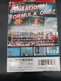 KONAMI F-1 Sensation Nintendo Famicom FC Racing Game Japan Import Cartridge