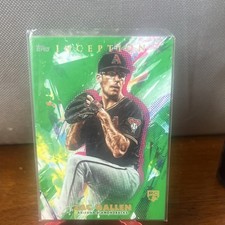 2020 Topps Inception Zac Gallen #62 Rookie Green Arizona Diamondbacks