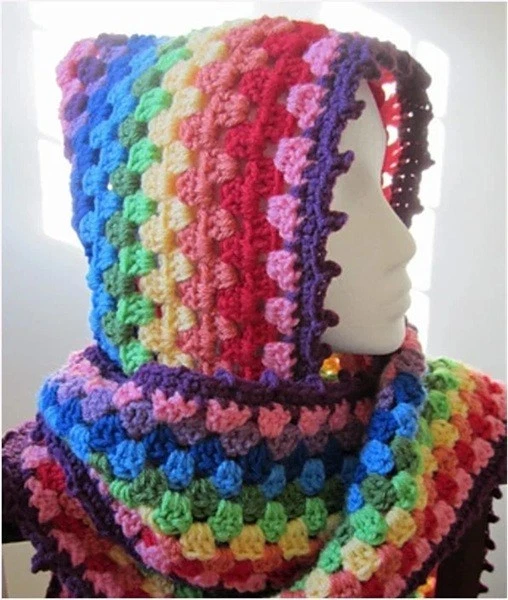 lot of 2 women's Hat w scarf to Crochet - individual patterns - Image 2 of 2