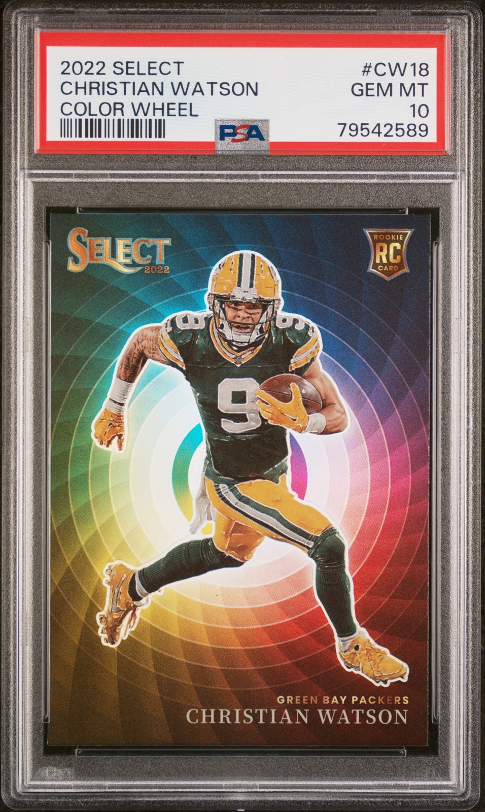 Christian Watson Panini Select Color Wheel #CW18 Base
