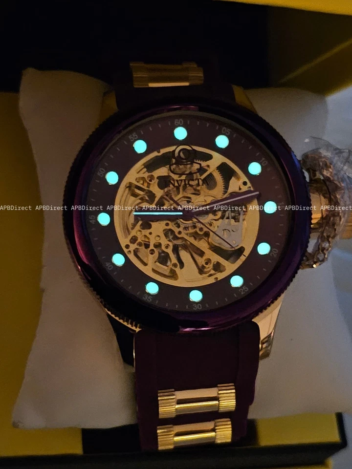 Invicta - Russian Diver - Automatic - 52mm Case 100m LUME Skeleton - mens watch - Image 4 of 4