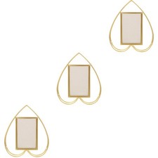 3pcs Rotate Photo Frame Household Desktop Modern Picture Frame Home Decoration