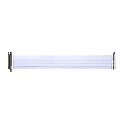 Lian-Li 600mm PCI-e 4.0 Riser Cable White - PW-PCI-4-60W