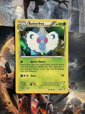 Pokémon TCG Butterfree Holo Rare Card Generations 5/83