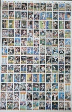 1993 Topps Baseball Cards Uncut Sheet Board 3, 132 Cards Excellent Condition