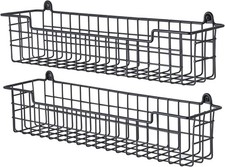 Spice Rack Organizer Wall Mount, Spice Organization Storage Shelf , 2 Packs