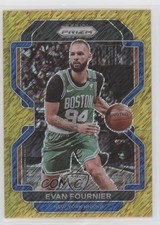 2021-22 Panini Prizm Gold Shimmer Prizm 8/10 Evan Fournier #153 7n6
