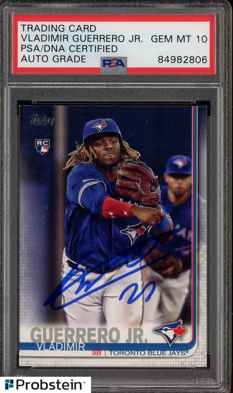 Vladimir Guerrero Jr Signed 2019 Topps Update #US1 RC Rookie PSA/DNA AUTO 10