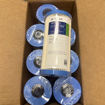 Pentair Pentek ECP20-BB Big Blue Sediment Water Filter, 10-Inch (box of 8)