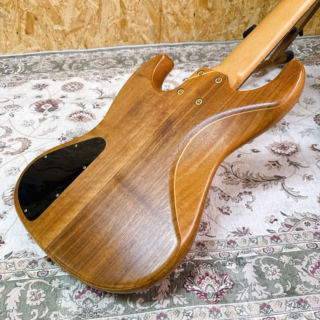 Moon JJ-5 PGM 5-String Bass Natural Bartolini | eBay