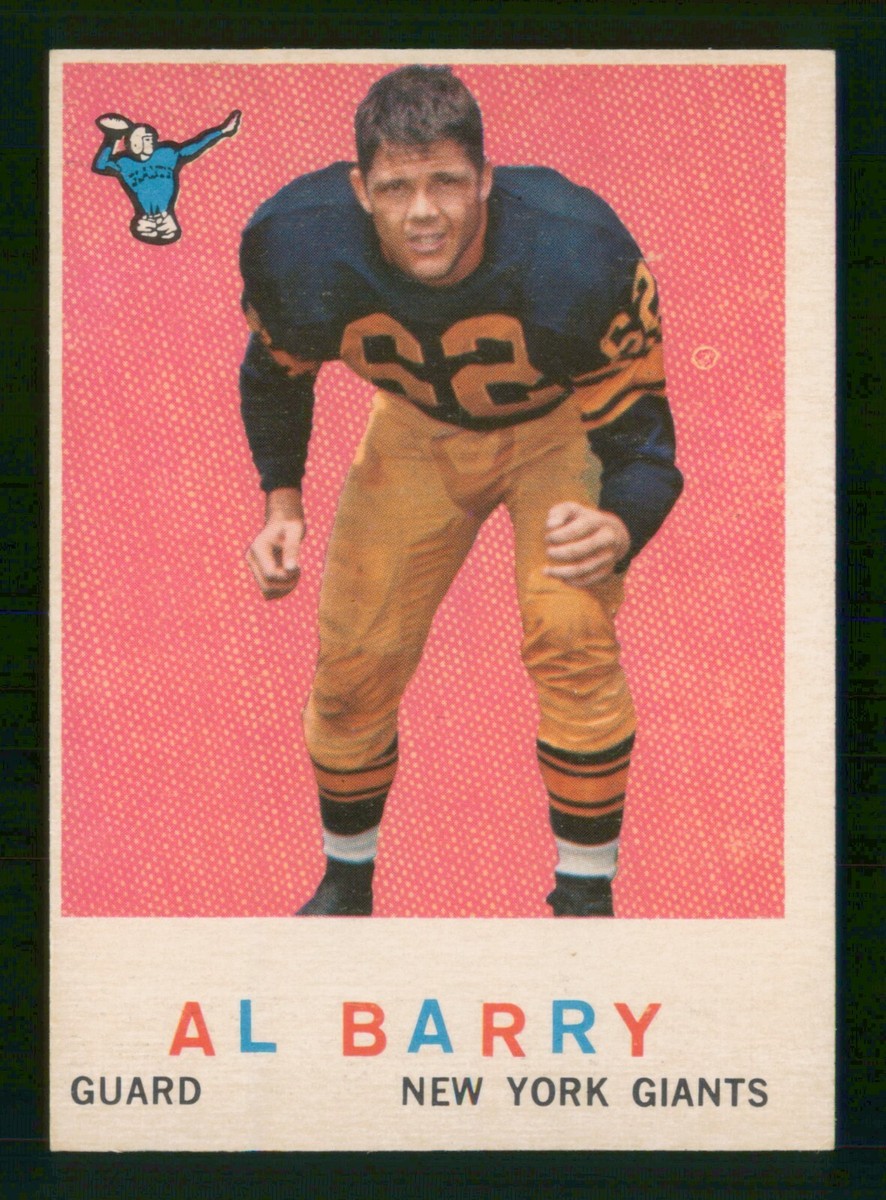 AL BARRY RC 1959 TOPPS 59 NO 138 NRMINT+ 56868 | eBay