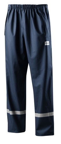 SNICKERS 8201 PU RAIN TROUSERS 9500 NAVY. VARIOUS SIZES - Picture 5 of 5
