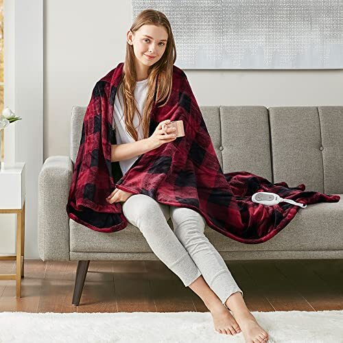 electric lap throw