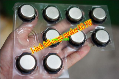 Altoparlante Portatile A Gamma Completa Da 1 Pollice 4ohm 3W