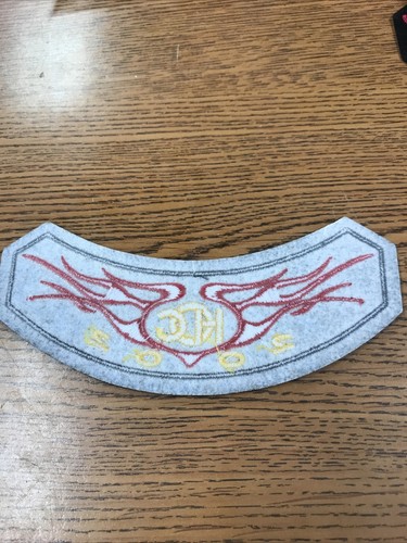 2002 HOG Membership Rocker Patch HARLEY DAVIDSON OWNERS GROUP MC Club 5.75” - Picture 3 of 4