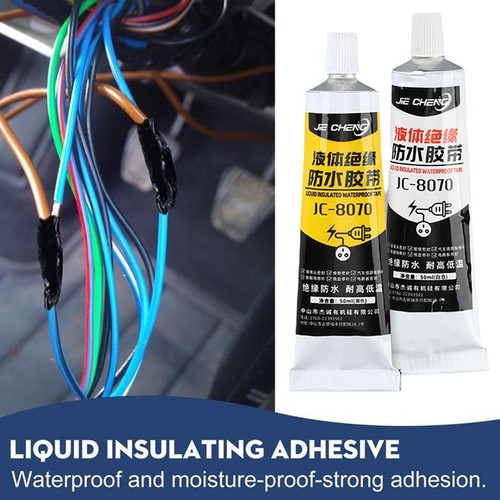 30/50ml Liquid Insulation Electrical Tape Waterproof Fast Fixed Dry Sealing-Glue - Picture 4 of 12