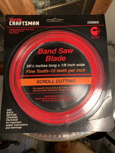 Sears Craftsman Scroll Cutting Band Saw 