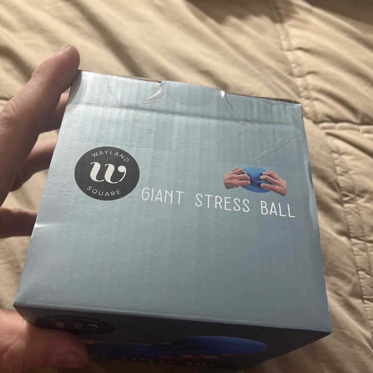 Square sales stress ball