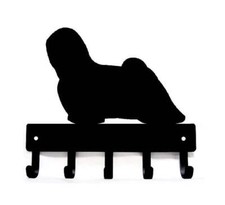 Lhasa Apso Dog Key Rack/ Leash Hanger Made in USA