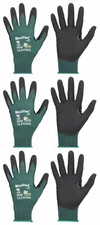 MaxiFlex 34-8743 Micro Foam Nitrile Coated ANSI A2 Cut Resistant Work Gloves 3PR