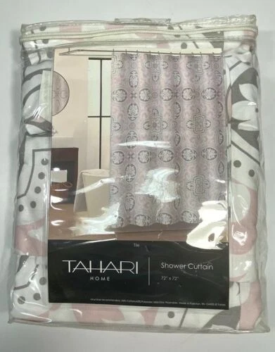 Занавески для душа Tahari Geometric