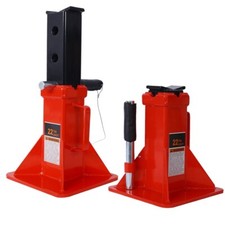 1 Pair Heavy Duty Pin Type Professional Car Jack Stand W Lock 22 Ton Capacity