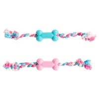 Duvo+ Hundespielzeug Tpr Knochen 35Cm FüR Welpen, StrapazierfäHig & Leicht