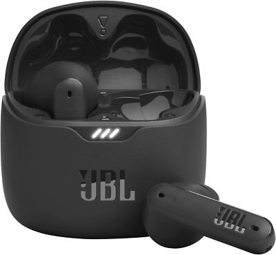 JBL Harman Pure Bass Zero Noise Tune Flex Active Noise Cancelling - Black