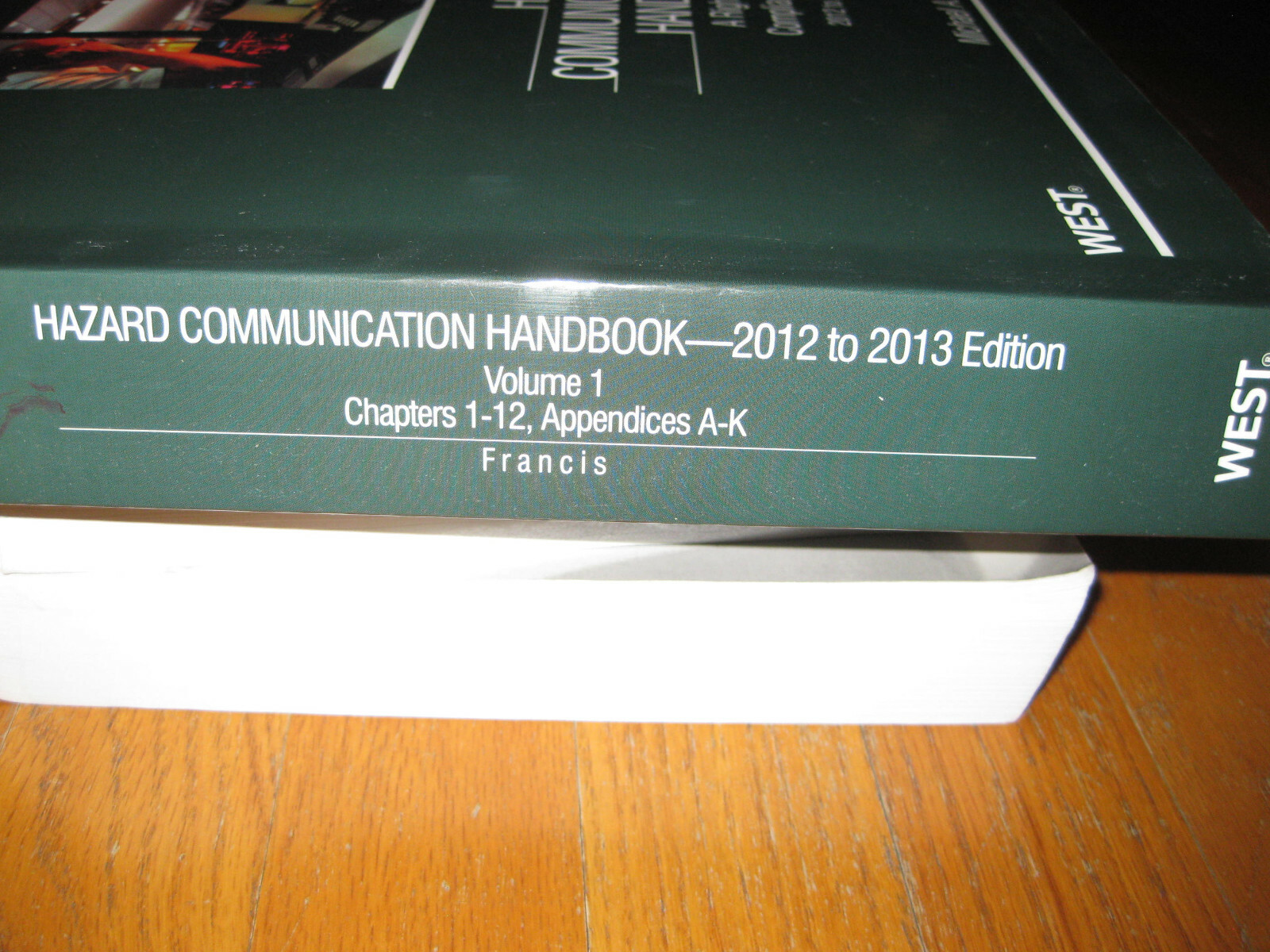 (Vol. 1) Hazard Communication Handbook A right-to-know compliance 2012 ...
