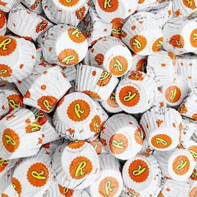 REESE'S PEANUT BUTTER WHITE CREME Chocolate MINIATURE Cups BULK VALUE PRICE BAG!