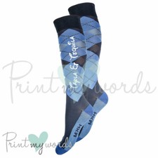 Personalised Equestrian Horse Riding Socks - Magical Style