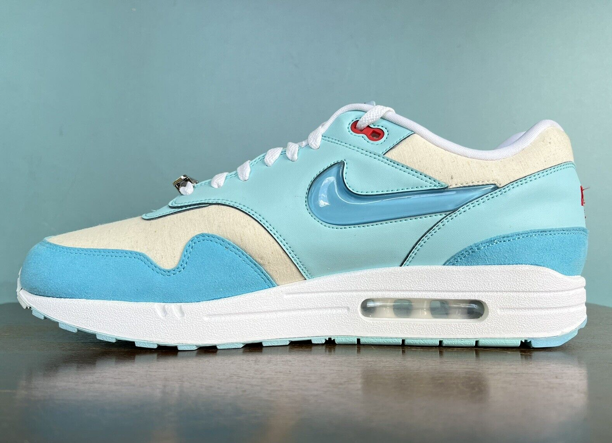 ★NIKE★送関込★爽やかなプエルトリコブルー★エアマックス１★ Air Max 1 x Puerto Rican Day 'Blue Gale and Barely Blue