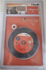 KWB Schleifscheiben N 46 Korund mit Reduzierring f Doppelschleifer Ø125x20 mm
