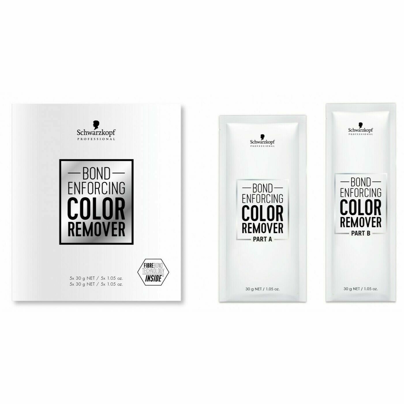 Schwarzkopf Professional Bond Enforcing Color Remover 5 Applications x 1.05 oz
