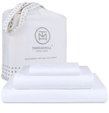 Threadmill 100 Cotton Sheets for Twin XL Size Bed - 600 Thread Count Twin XL...