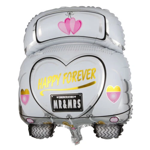 Globos de fiesta blanca de los vehículos