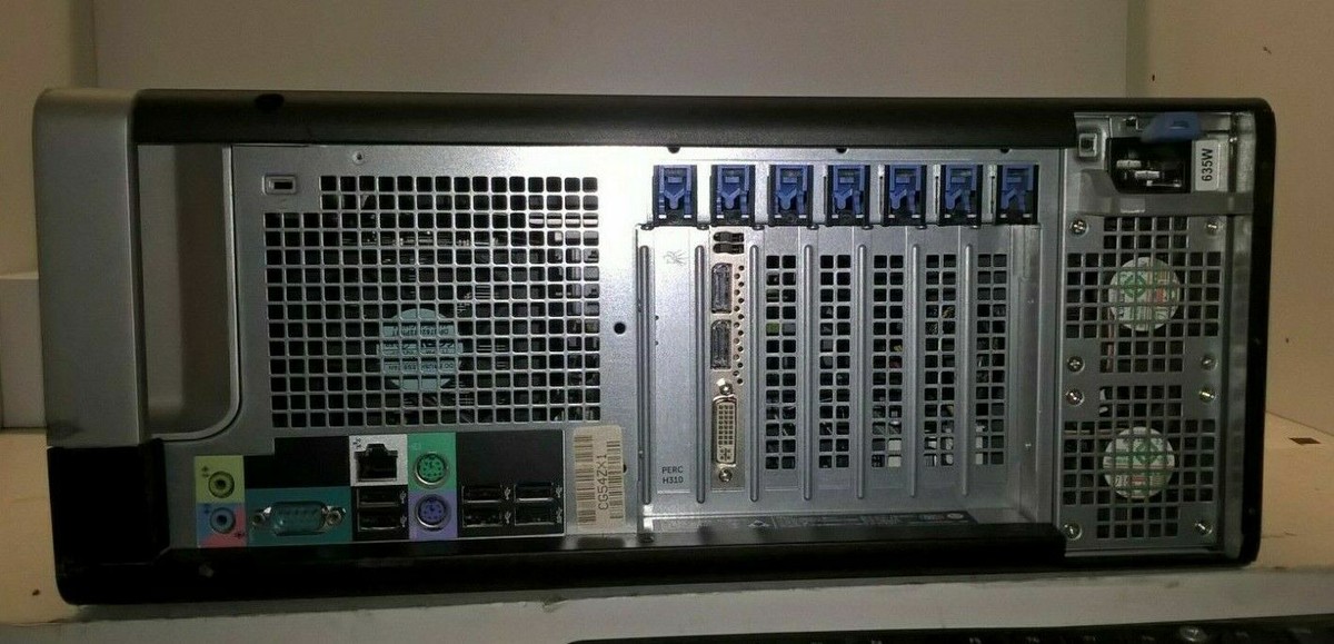 Dell Precision T3600 PC Xeon E5-2680 32Gb 240Gb SSD +HDD Ra7870