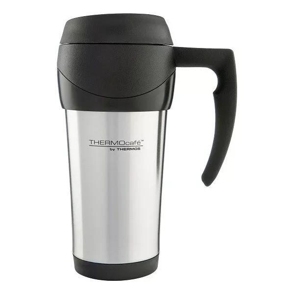 THERMOS THERMOCAFE 450ml Thermos Caf Stainless Steel Travel Mug RRP 24.99