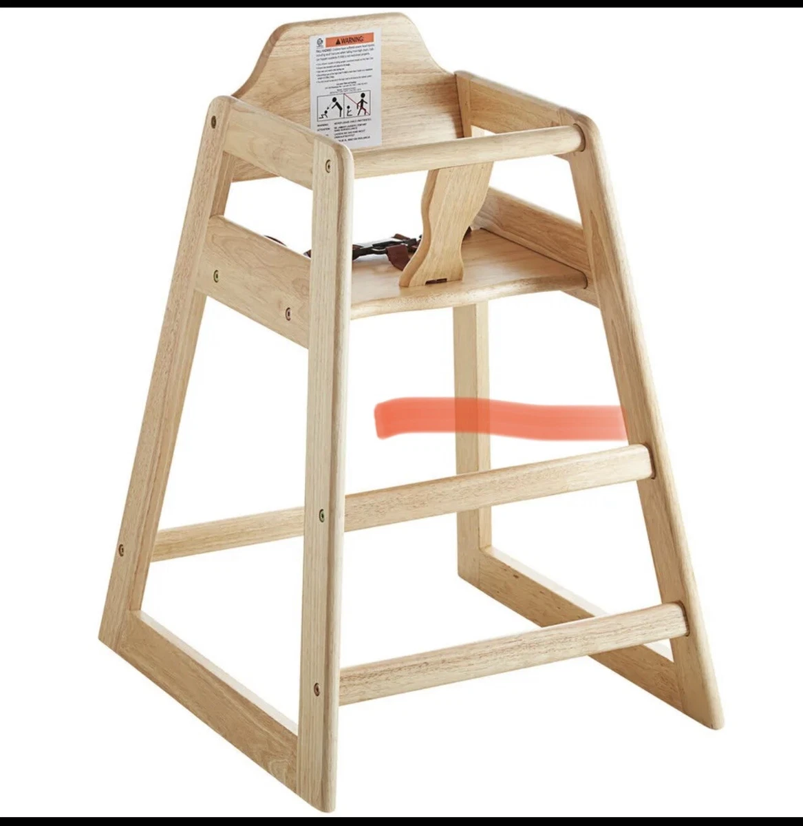Restaurant style high chair sale