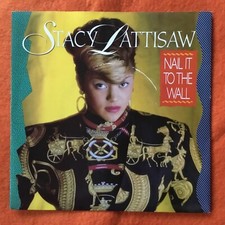 Stacy Lattisaw- Nail it to the Wall- Motown Records 7? vinyl 1986