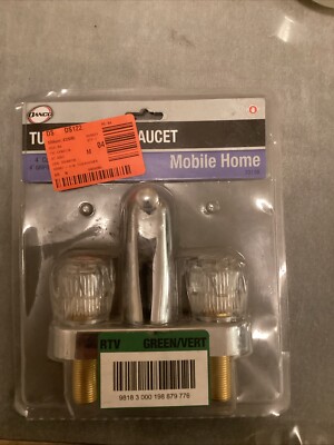 READ Danco 2-Handle Home Faucet Plastic Chrome 33158