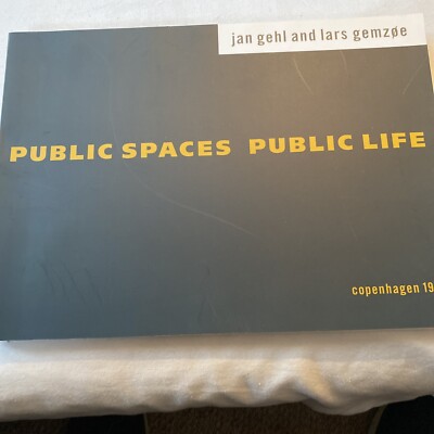 ''Public Space Public Life'' book by Jan Gehl, Lars Gemzøe, Copenhagen 1996