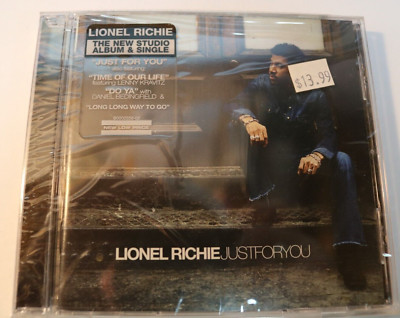 Just for You by Lionel Richie (CD, May-2004, Island) NEW SEALED
