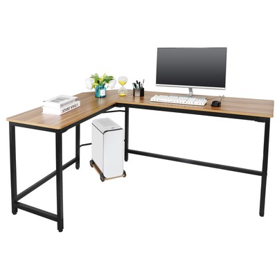 66 X 49 X 29 Large L Shaped Desk Computer Desk Corner Desk Office