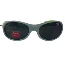 Cebe Junior Sunglasses Flipper Gray Green 2000 Grey Lens Green New